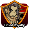 badge Exiled Royalty