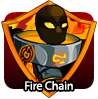 badge Fire Chain Man