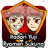 badge Ryomen Sukuna & Itadori Yuji