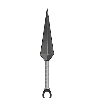 Shikamaru Kunai Weapon Sword Redhero