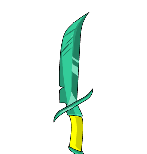 Jade Knife Weapon Sword RedHero