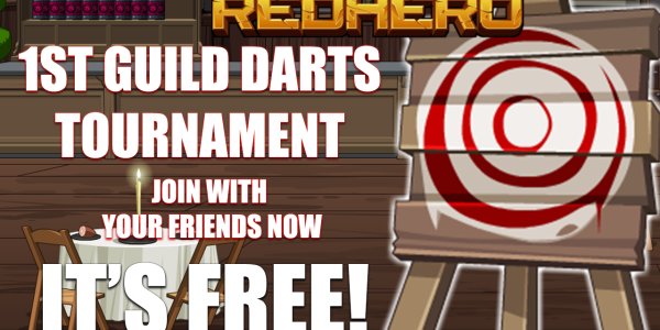 1st GUILD DARTS TOURNAMENT. Join now IT'S FREE!