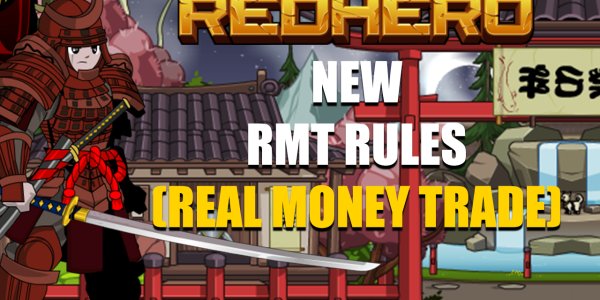NEW RMT RULES (REAL MONEY TRADE) - Follow to avoid problems
