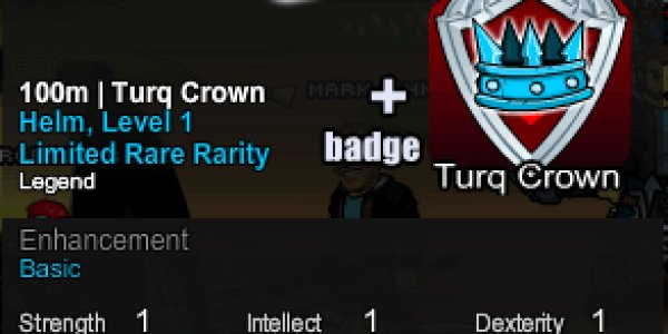 Turq Crown <strong>(100,000,000 Herocoin)</strong>
