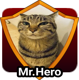 badge Mr.Hero