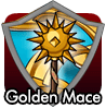 badge Golden Mace