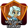 badge Volcanic Legend