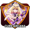 badge Cure Arcana Shadow