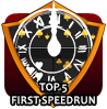 badge 1st SpeedRun Top 5