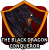 badge Black Dragon Conqueror