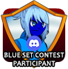 badge Blue Set Contest Participant