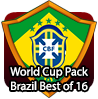 badge WC Pack: Brazil Round of 16