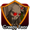 badge Creepy Fear