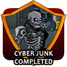 badge Cyber Junk Completed