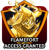 badge Access to the Flame Fort