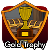 badge Gold Trophy