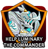 badge Luminary the commander