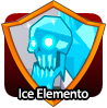 badge Ice Elemento