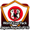 badge WC Pack: Japan Round of 16