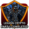 badge Legion Crypto Part II Completed