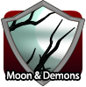 badge Moon &amp; Demons