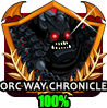 badge Orc Chronicle 100%