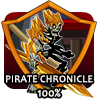 badge Pirate Chronicle 100%