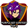 badge Purple Set Contest TOP 5
