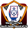 badge WC Pack: South Korea Round of 16