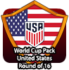 badge WC Pack: United States Round of 16