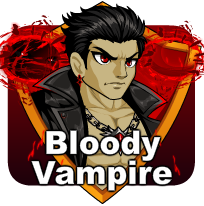 badge Bloody Vampire