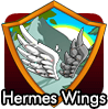 badge Hermes Wings
