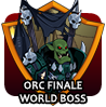 badge Orc Finale: World Boss