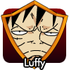 badge Luffy