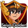 badge Seiya Golden