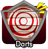 badge Darts Hero