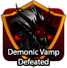 badge Demonic Vampire Defeated
