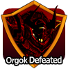 badge Orgok Defeated