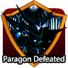 badge Paragon Defeated