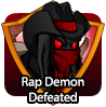 badge Rap Demon Defeated