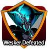 badge Wesker Defeated