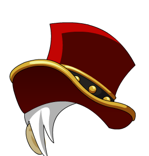 Mr. Red Naval Top Hat