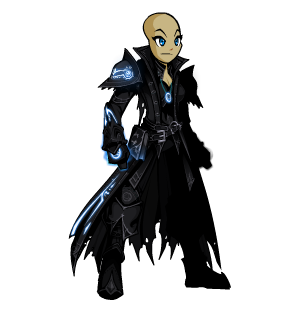 Timeless Dark Caster Armor male