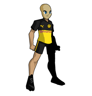 Borussia Dortmund Away Uniform male