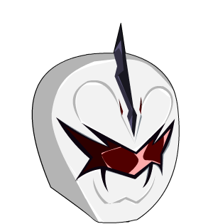 White Dino Ranger Helm