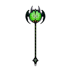 Green Witch Staff