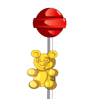 Yellow Gummi Were-bear and Lolly 15