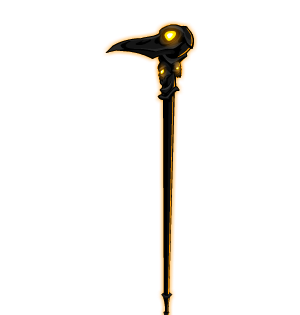 Hollowborn DreamWalker's Attack Cane