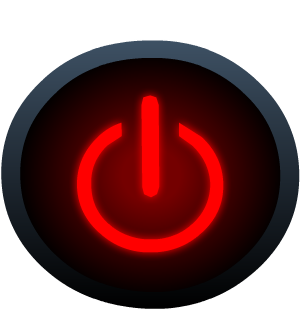 Red Power Button