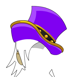 Purple Naval TopHat
